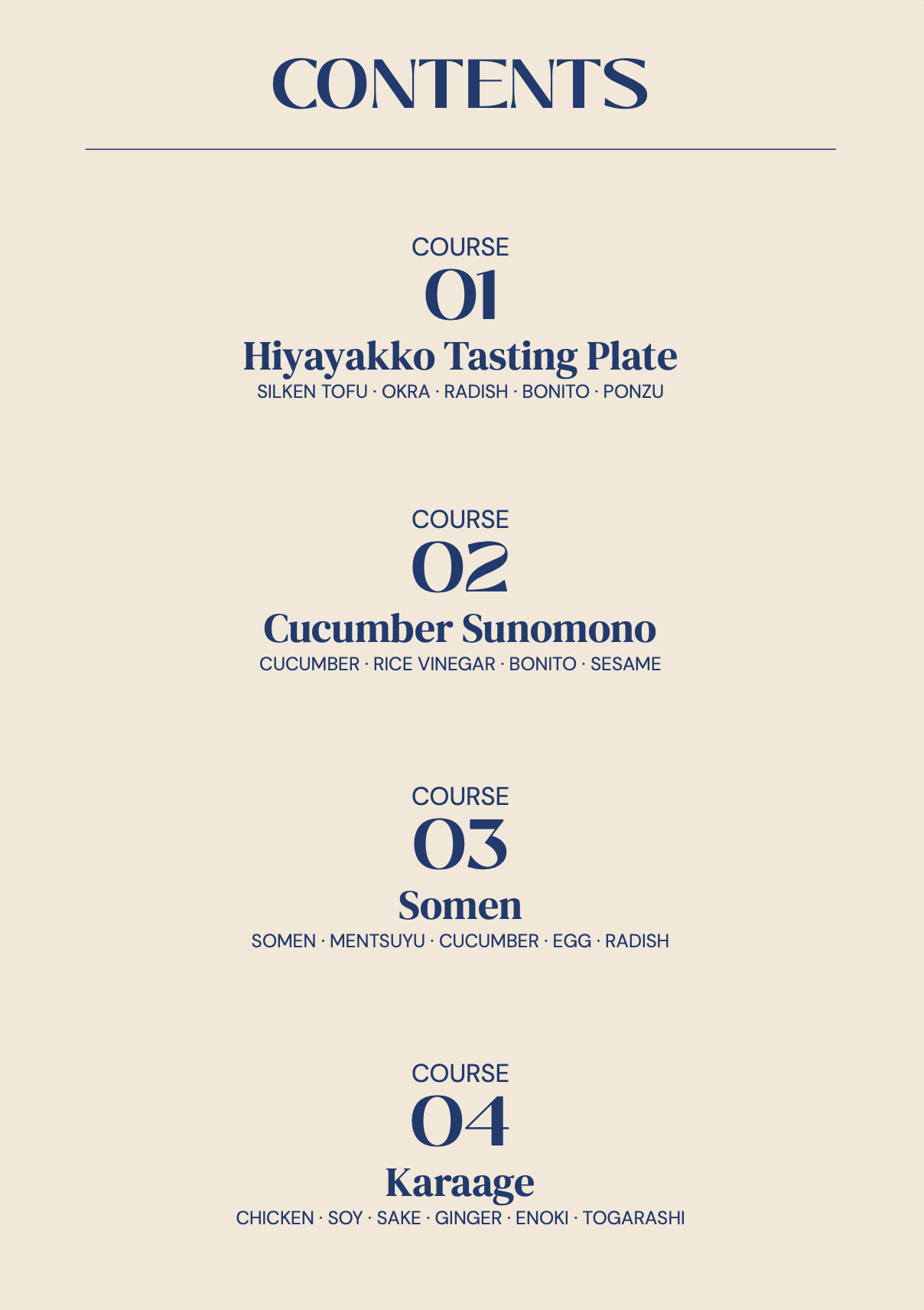 SHUN Cookbook - Summer Vol. 1 (Beginner)