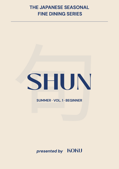 SHUN Cookbook - Summer Vol. 1 (Beginner)